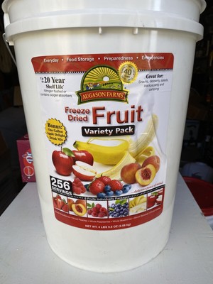 augason freeze dried food