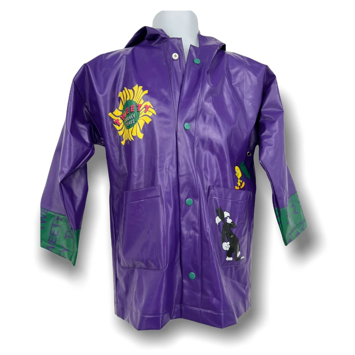 Purple raincoat best sale
