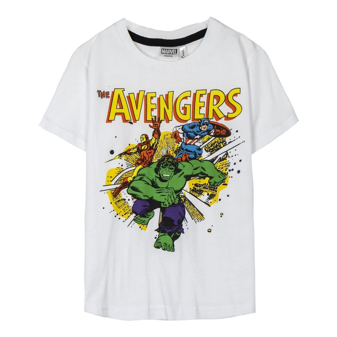 CERDÁ LIFE'S LITTLE MOMENTS Boy's The Avengers Kids T-shirt 12 Years White