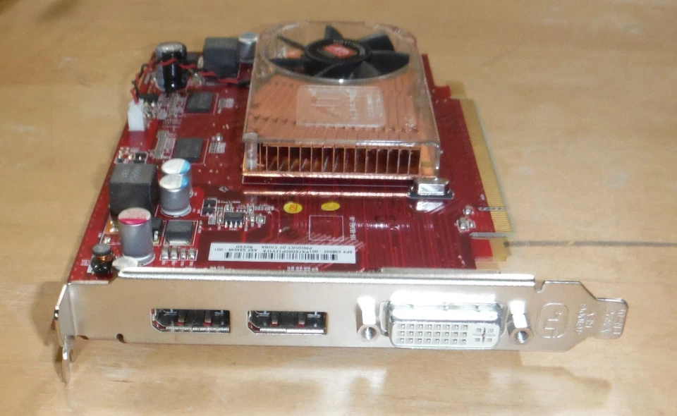 ATI Radeon HD4650 1GB DDR3 16x PCI-e Dual Display Port DVI Graphics Video Card - Image 2 of 3