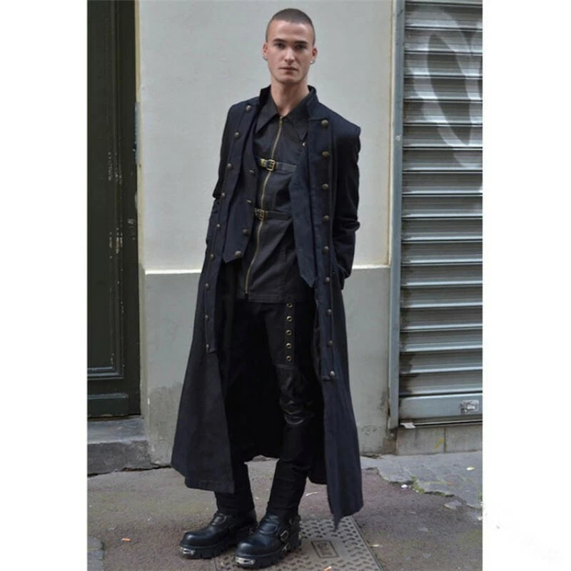 Men long shop coat fashion