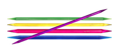 KnitPro Trendz Nadelspiel, 15 cm , Acryl, Stricknadeln, Strumpfnadel 3,5 - 6,0mm