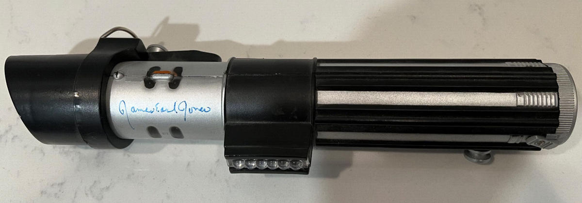 James Earl Jones Signed Autograph Star Wars Darth Vader Lightsaber