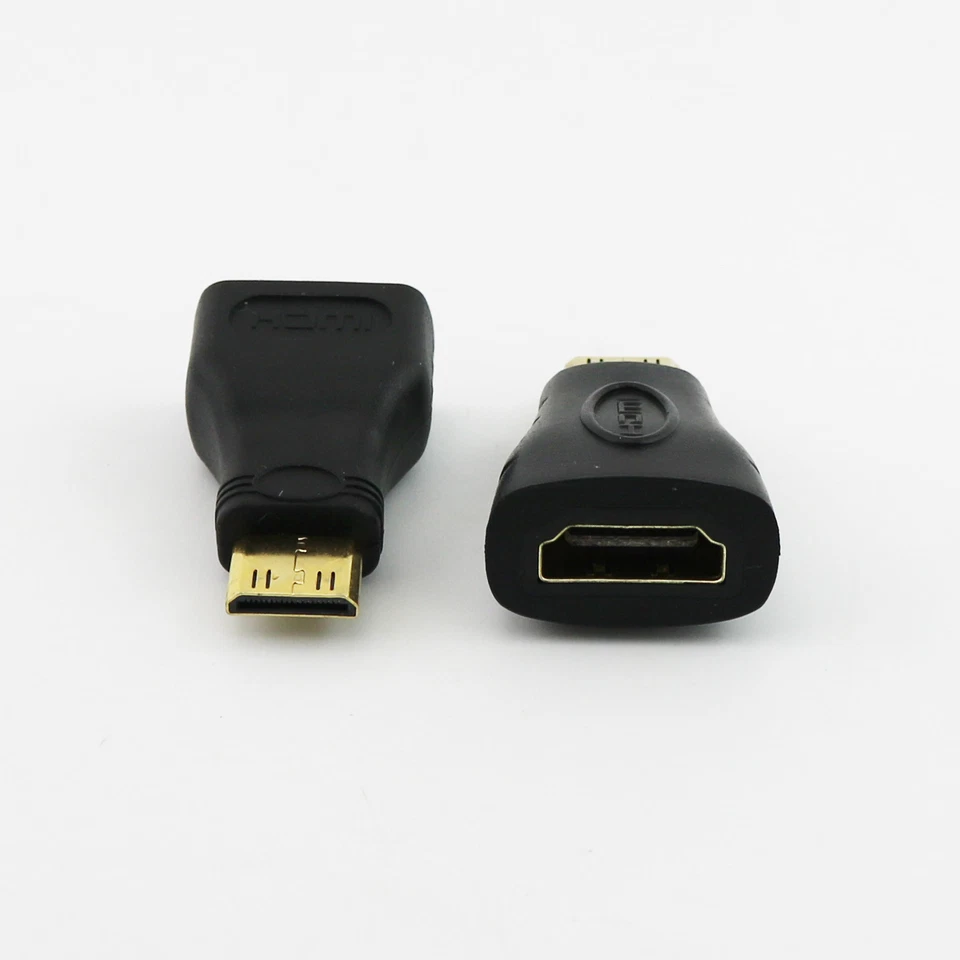 HDMI-compatible Female to Mini HDMI-compatible Male HD 1080P Converter Adapter - Image 2 of 4