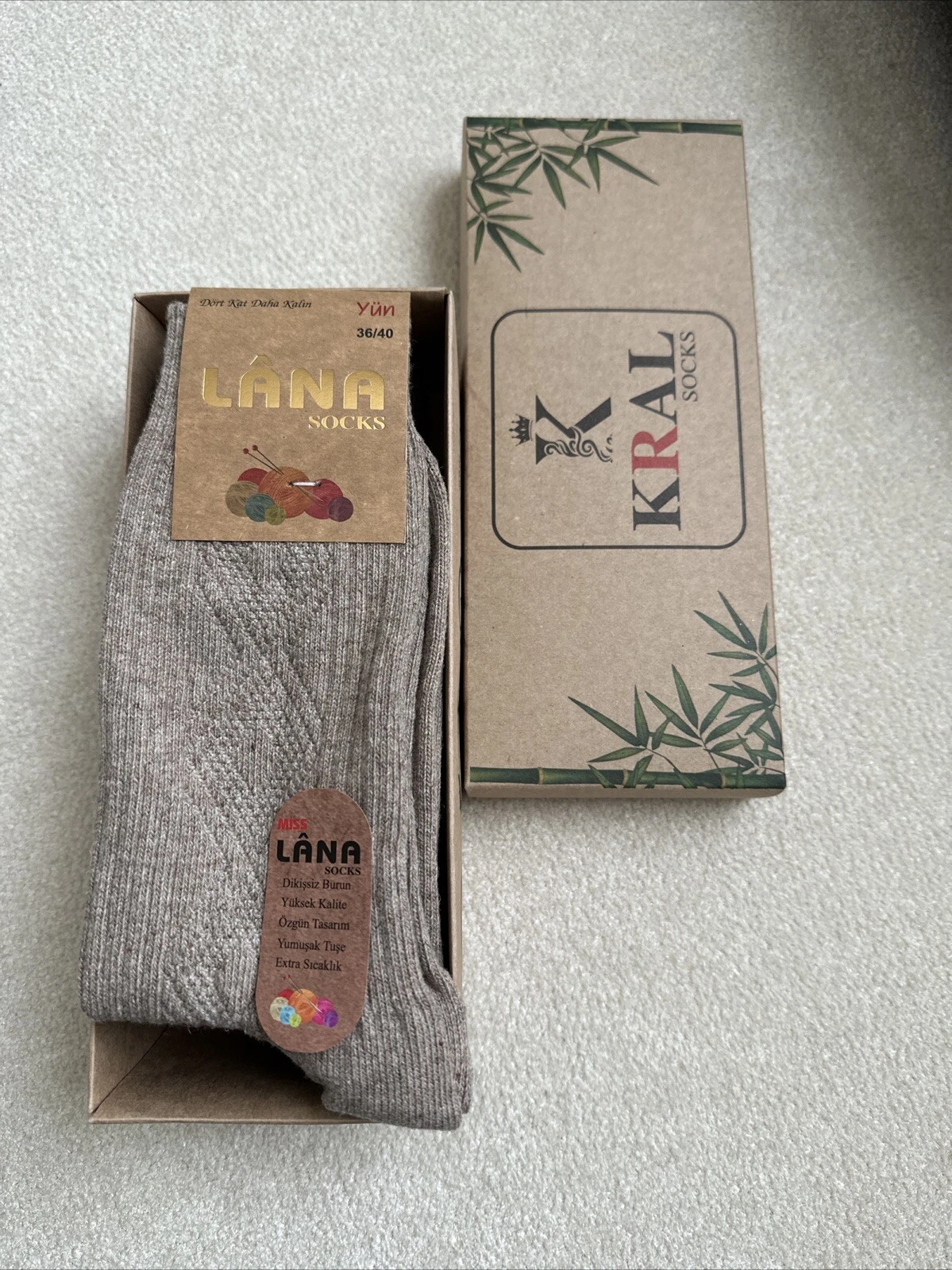 Wool Crew Fuzzy Casual Solid Boots Warm Women Color Socks 4 Pairs