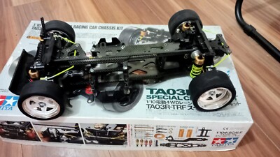 Tamiya 1/10 Scale TAO3R-TRF Special Chassis Kit,AWD Belt