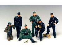 Tamiya Wwii Figuren Set Deutsche Panzer Besatzung I. Ruhe 1:35 Plastik Modellbau