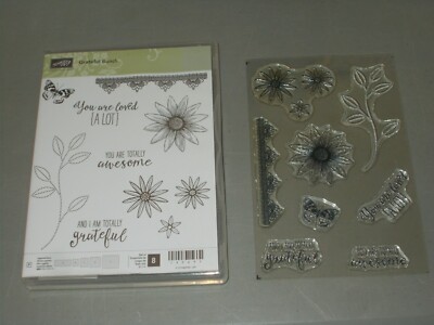 Stampin' Up GRATEFUL BUNCH photopolymer stamp set of 8 (140691) NEW | eBay