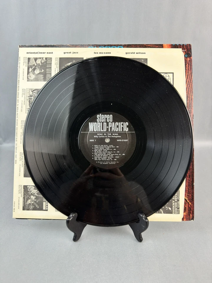 Hole in the Wall Billy Larkin 1965 Vinyl World Pacific Records 1st Press - Image 3 of 3