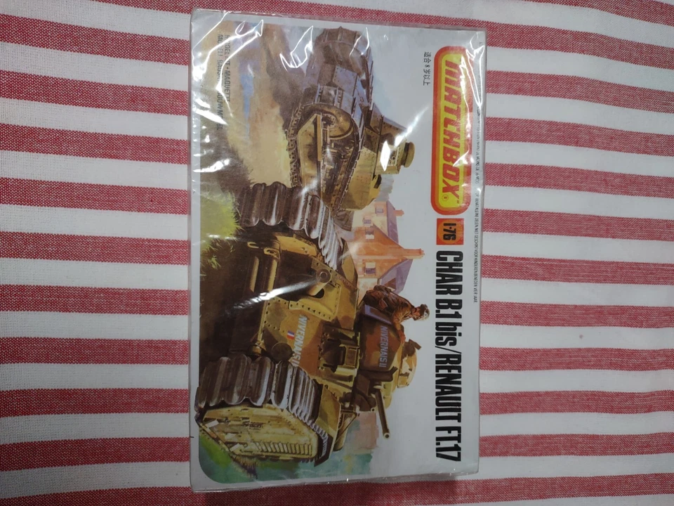 Matchbox Military Models 1/76 Char B.1 bis / Renault FT.17 VG/NM - Image 3 of 3