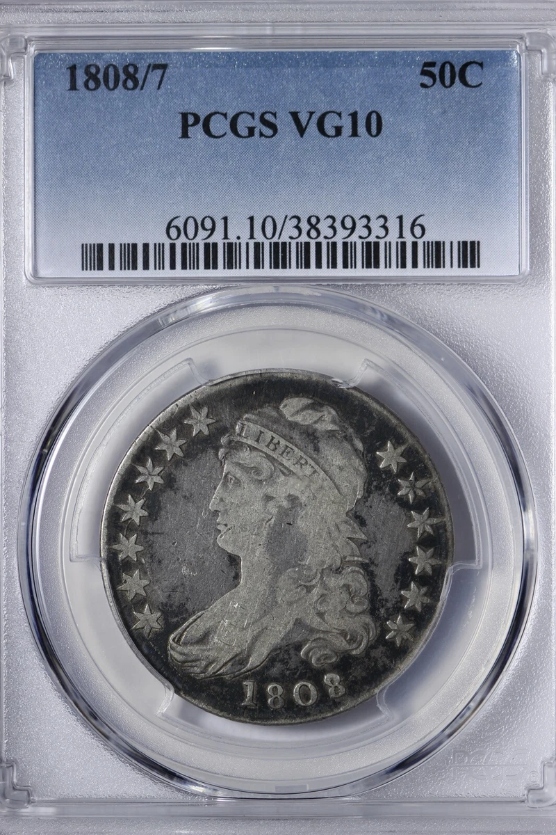 PCGS Certified US Early Half Dollar Coins (1794-1839) for sale | eBay
