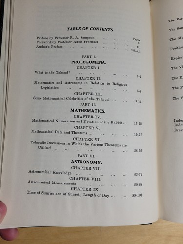 Rabbinical Mathematics And Astronomy By W.M. Feldman Hardcover - Picture 5 of 12