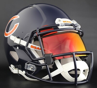 CHICAGO BEARS NFL Riddell SPEED Full Size Replica Football Helmet