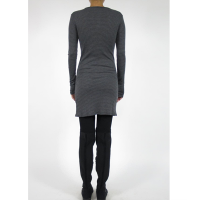katie henley tiered knit dress This is the Henley Dress (the dress version of the Henley Shirt), in a new fabric called Swanton Check Featuring the same asymmetrical button-stand, relaxed fit, and sleeve detailing as the
