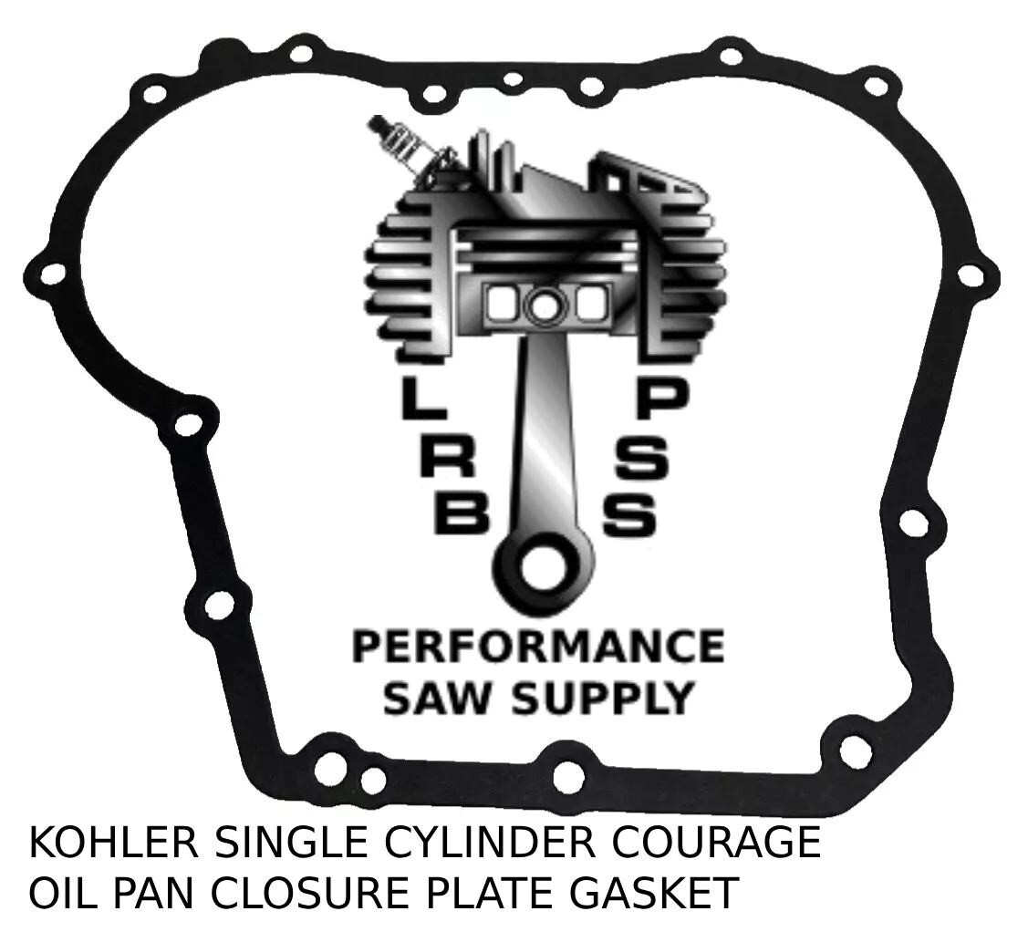 Oil Pan Closure Plate Gasket Kit For Kohler Courage SV590, SV600, SV610, SV620 Engines