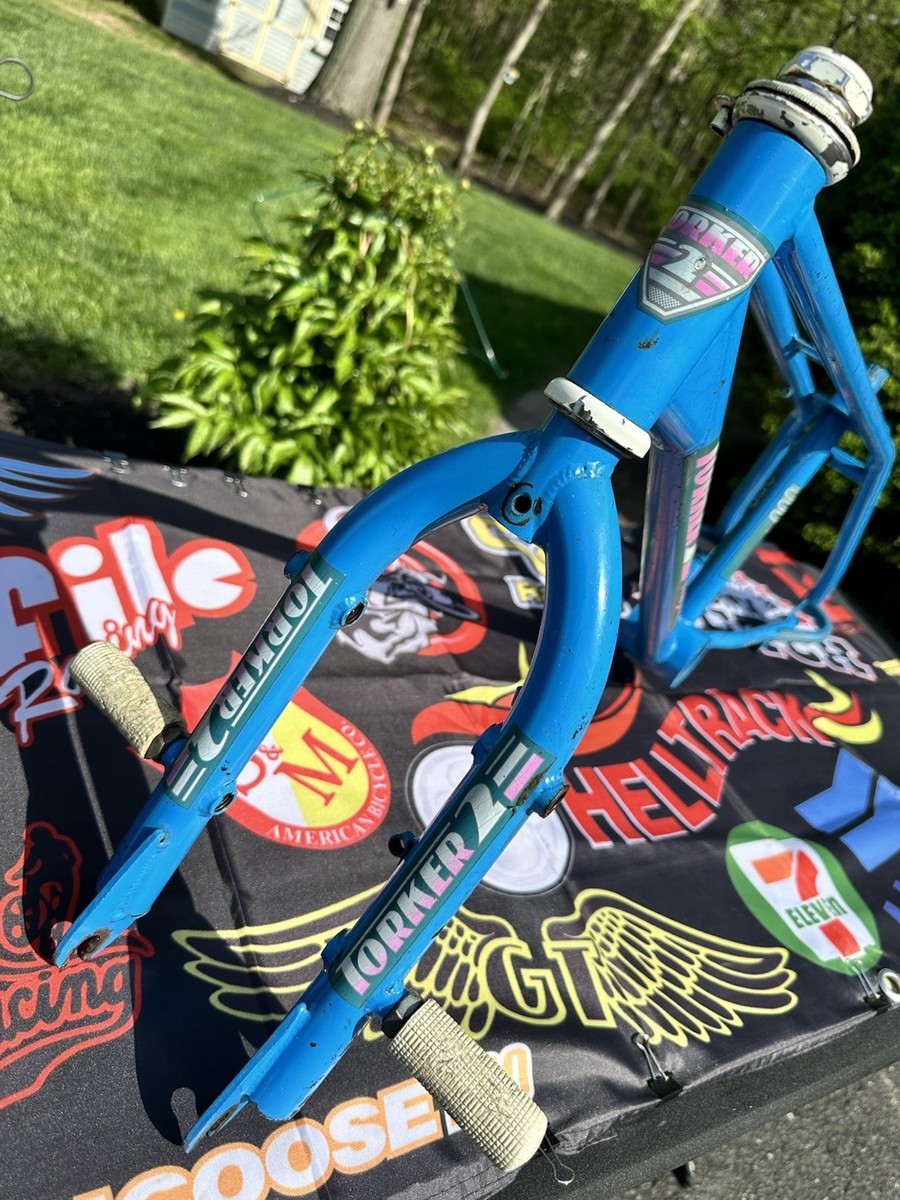1987 Torker 2 360 Air Bmx Frame Fork Tange Headset 20” Freestyle