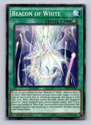 Beacon of White SHVI-EN060 Common Shining Victories 1st Edition MP