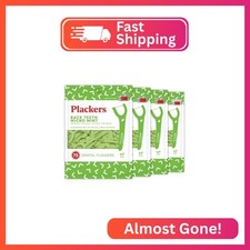 Plackers Back Teeth Micro Mint Dental Flossers, Delicious Mint Flavor, Provides