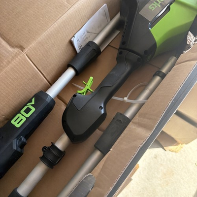 #ad Greenworks 80V 10quot; Cordless Battery Pole Saw Tool Only USED TESTED $108.00