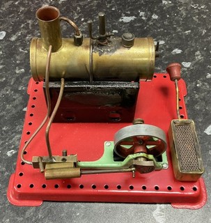 Vintage Mamod SE2 Stationary Steam Engine (UNTESTED SHED FIND)