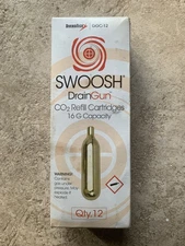 Diversitech GGC-12 Gallo Gun Co2 Refill Cartridges Swoosh Drain Gun **NEW**