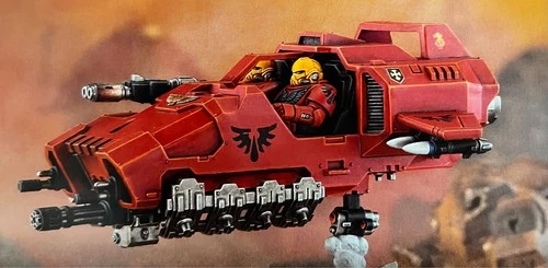 Warhammer 40,000 Armageddon Space Marine Land Speeder