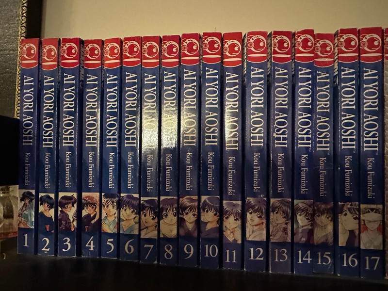 Ai Yori Aoshi Manga Vol 1-17 Set Lot Trade Paperback Kou Fumizuki