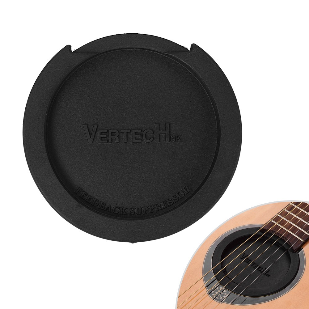 SM-05 Guitar Soundhole Cover Block Sound Hole Feedback Buffer Blac