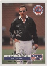 1992 Pro Set Pro Football Hall of Fame Inductees Al Davis #SC2 HOF 0d08