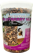 Tronco de semillas clásico de aves silvestres nueces de frutal de granjas de pino 68 oz 8006