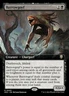 Barrowgoyf - Ripple Foil Extended Art Commander Modern Horizons 3 Magic mtg LP