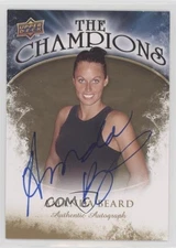 2009-10 Upper Deck The Champions Gold Auto Amanda Beard #CH-AB Auto nd3