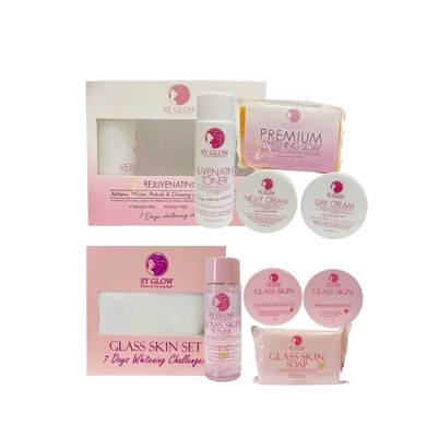 SY GLOW Rejuvenating & Glass Skin Maintenance Set -BUNDLE
