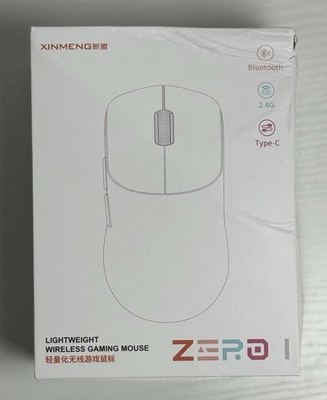 XINMENG ZERO I Pro Wireless Gaming Mouse Bluetooth/USB 16000 DPI 6-Button White