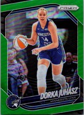 Dorka Juhasz 2025 Panini Prizm WNBA Green #109 Minnesota Lynx