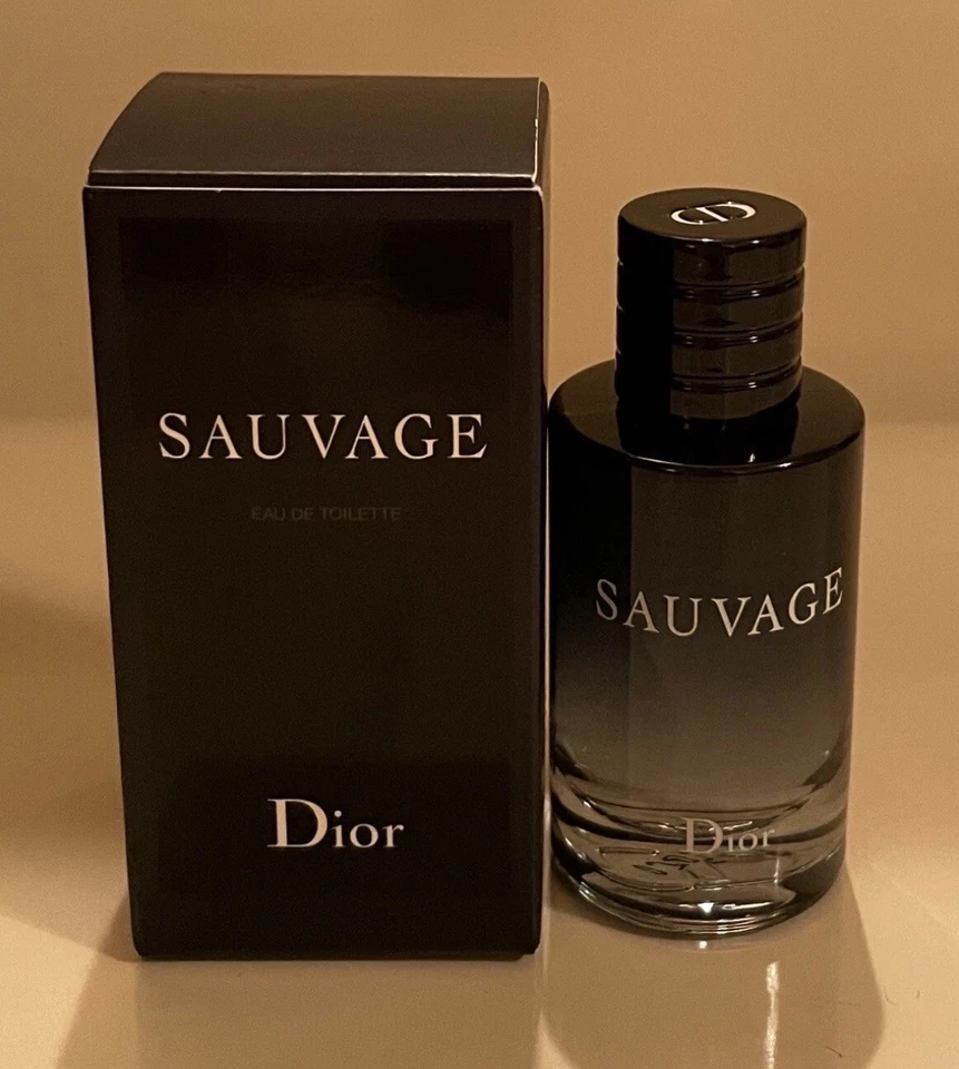 DIOR Sauvage Eau De Toilette EDT Splash 0,34 oz 10 ml tamaño de viaje en miniatura, nuevo Foto 2 de 4