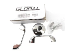 ASI Global 40-8513514 Door Hardware Kit Stainless Steel Privacy Out Swing Set