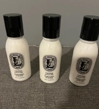 Lot of 3 Diptyque Lait Frais Fresh Lotion for Body 1.69 oz New Travel Size