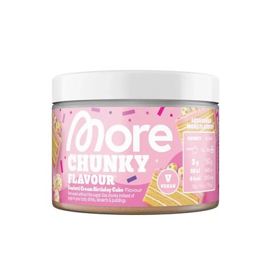 More Chunky Flavour - Confetti Cream Birthday Cake - 150g - MHD 31.05.2027