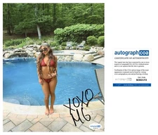 MILANIA GIUDICE SIGNED REAL HOUSEWIVES DAUGHTER TERESA 8x10 PHOTO - ACOA COA