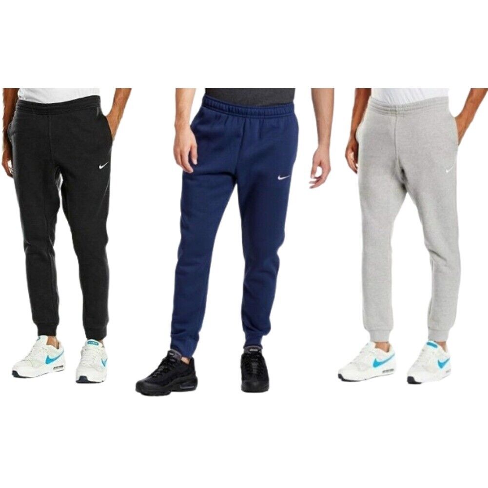 Nike Men's Joggers Club Fleece Athletic Tapered Drawstring Nike Men's Joggers Club Fleece Athletic Tapered Drawstring
