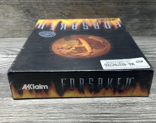Factory Sealed Vintage Big Box PC game FORSAKEN CD ROM Windows 95 Acclaim 1997 - Picture 4 of 8