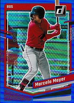 2023 Donruss Blue Holo #94 Marcelo Mayer RED SOX