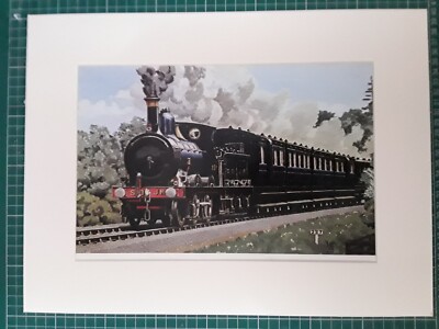 Somerset & Dorset Joint Railway - H M Le Fleming, Künstler - Druck 1972