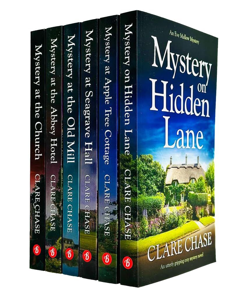Eve Mallow Mystery Collection 6 Books Set by Clare Chase Mystery at the Church - Image 2