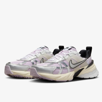 Nike Women's V2K Run Shoes 'Barely Grape/Silver' (HF1876-500