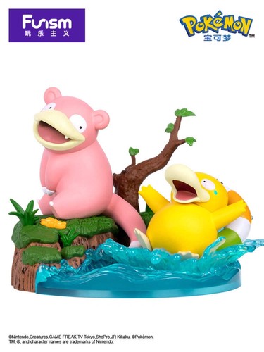 FUNISM Medium-Sized Partner Series Figurine - Psyduck & Slowpoke - Picture 2 of 6