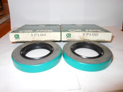 2 (TWO) CHICAGO RAWHIDE 17100 OIL SEALS=$13.98 = $6.99 EACH =FREE SHIPPING