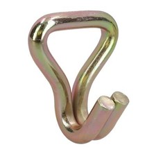 Ratchet Strap Anchor Hook Tie Down Ring Car Transporter Link Heavy Duty