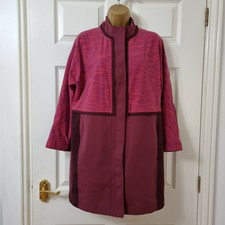 Lululemon Soft Jacket Women's Size S Fits Uk 12 - 14 Red Yoga Sport Athletics